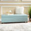Tissu bleu avec fonction de rangement - Améliore la décoration intérieure et le compartiment de rangement fonctionnel convenant à plusieurs pièces