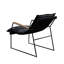 Fauteuil d'appoint vieilli, cuir fleur, aucun assemblage requis, capacité de poids de 220 lb, structure en métal à hauteur de paquet de 31 po, coussin de siège serré, largeur de 22 po, profondeur de 20 po