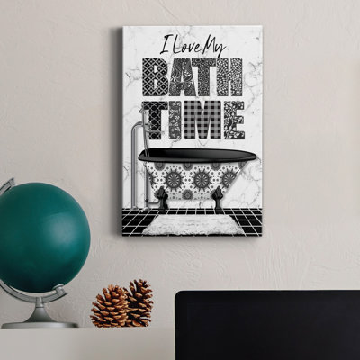 «Bath Time», impression sur toile tendue