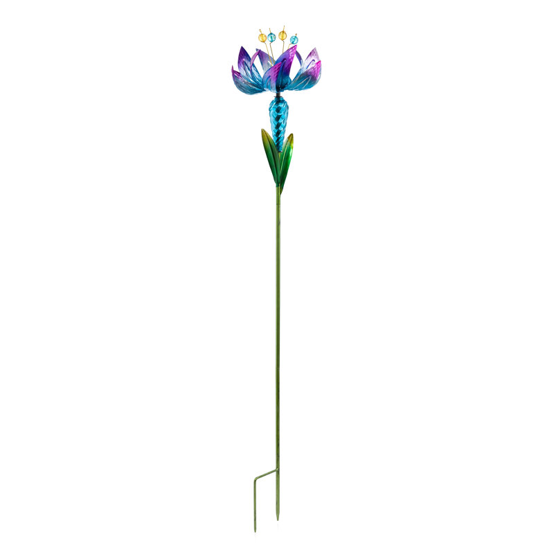 Piquet de jardin 39 po Beaslie, Bleu