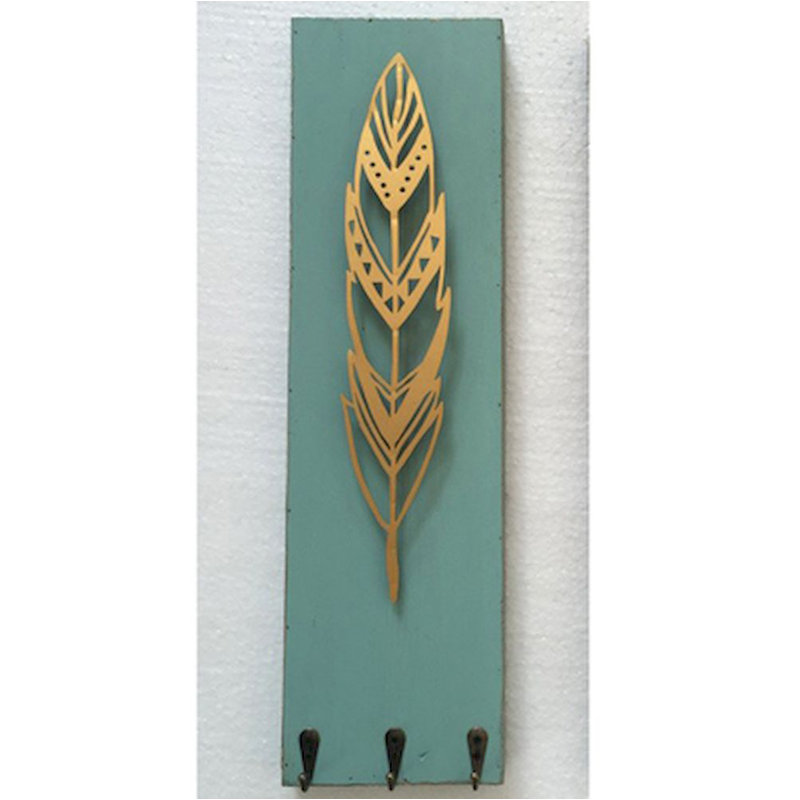 Leaf Wall Mounted Hook Rack