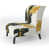 Gold/Black/White