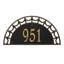 Signature Series 1-Line Wall Address Plaque-55518022-55518024-55518033