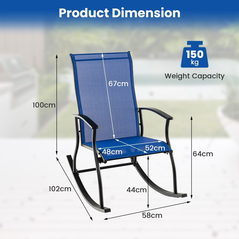 Boettcher Metal Outdoor Chair