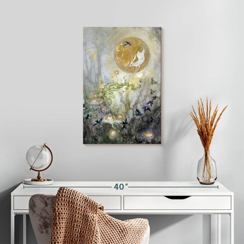 Kelan Moongazing, 24" H x 16" W