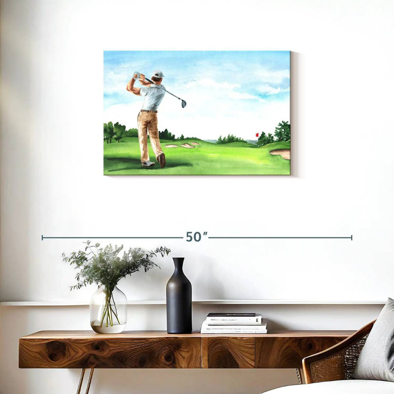 Sireci Golf Game, 20" H x 30" W