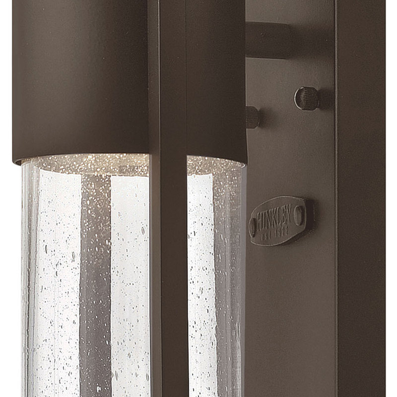 Shelter 1-Light Outdoor Sconce, 20.5" H x 6.25" W, Buckeye Bronze, MED