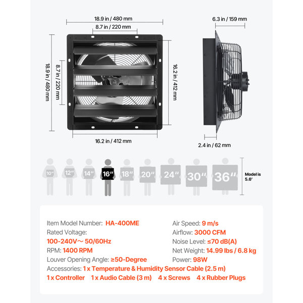 Dimensions du produit