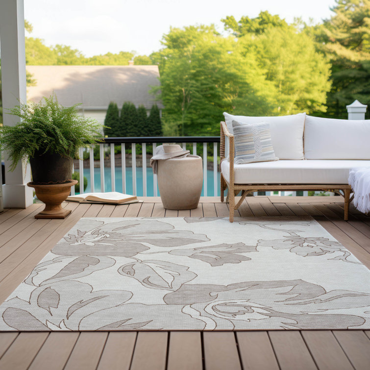  Malchow Non-Slip Outdoor Door Mat