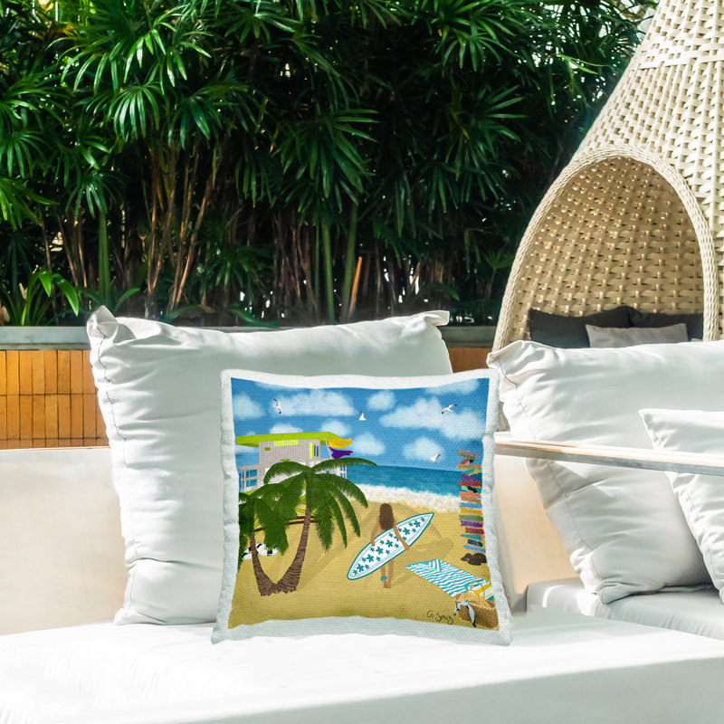 Outdoor Throw Pillow