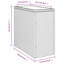  Table d'appoint Garden beige, noir-1144325617