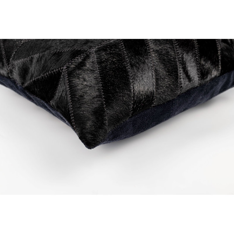 Coussins décoratifs en cuir de vache Canvello