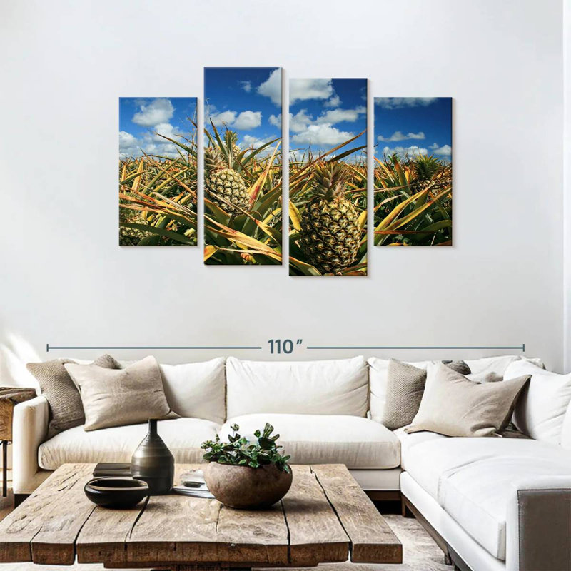 Ananas de Yarlin, Thaïlande, H 48 po x l 75 po