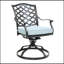 Ensemble de salle à manger en aluminium durable et élégant pour toutes les saisons-1257084244