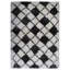 Tapis rectangulaires en polyester à poils longs touffeté à la main Bitteridge-27439227
