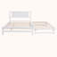 Lit plateforme double avec lit gigogne Red Barrel Studio®-1585124313