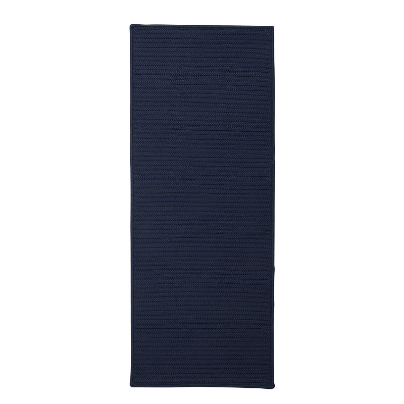 Tapis intérieur / extérieur Altee - bleu marine, Tapis de couloir 2 pi x 7 pi