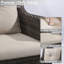 Ensemble de conversation pour 7 personnes avec foyer et coussins-629831421