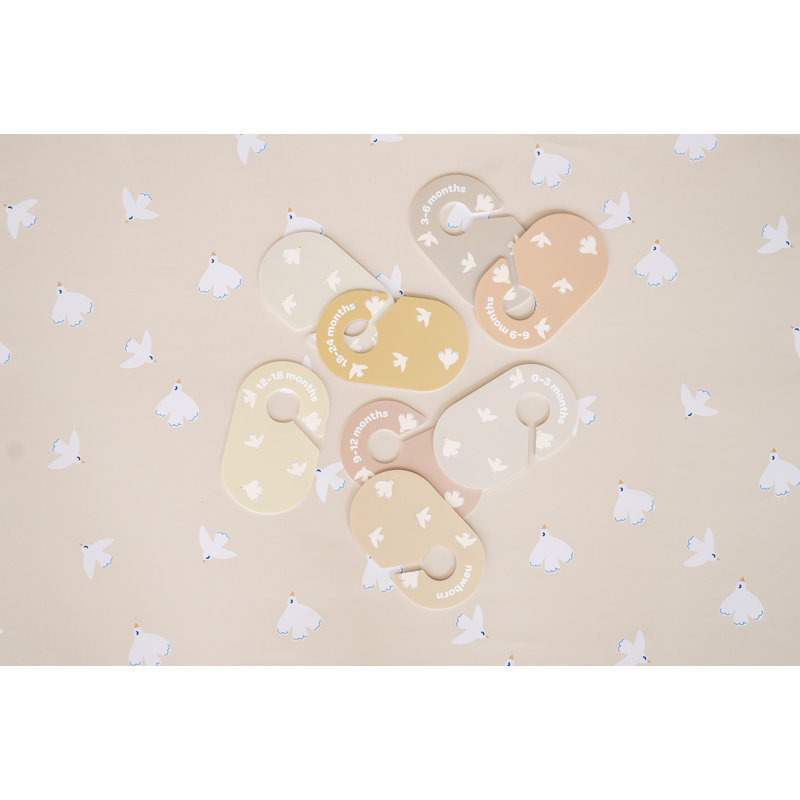 Bird Design Baby Closet Dividers Set for Newborn to 2T