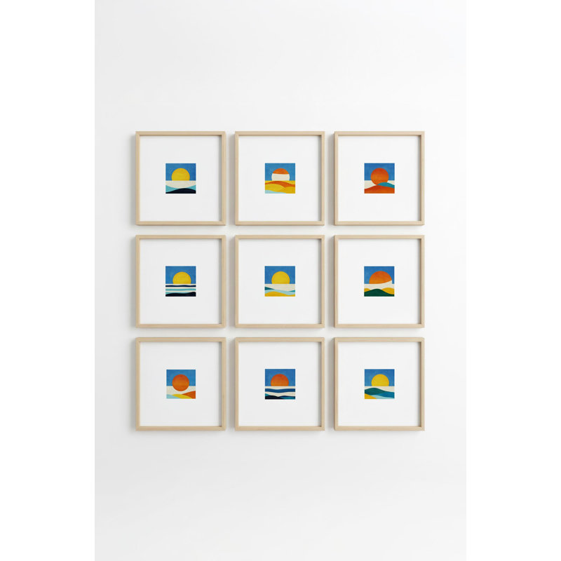 Atherton Decorative Framed MDF Painting