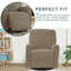 Housse pour fauteuil inclinable à coussins carrés/rectangulaires-971991222