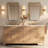 Capra Metal Wavy Wall Mirror