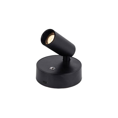 Magnetic Charging Wall Lamp Matte Adjustable Wall Sconce Rotatable LED Modern Indoor Wall Light For Bedroom Living Room Hallway And Reading