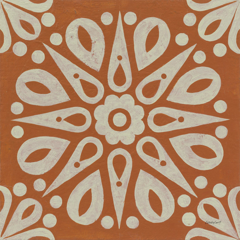 Impression sur toile tendue «Tropical Fun Bird I Flower» par Kathrine Lovell, H 20 po x l 20 po, Papier avec cadre érable