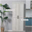 Armoire de rangement de cuisine à deux portes 63 pouces avec 5 tablettes et 2 tablettes réglables HOMcom, blanc