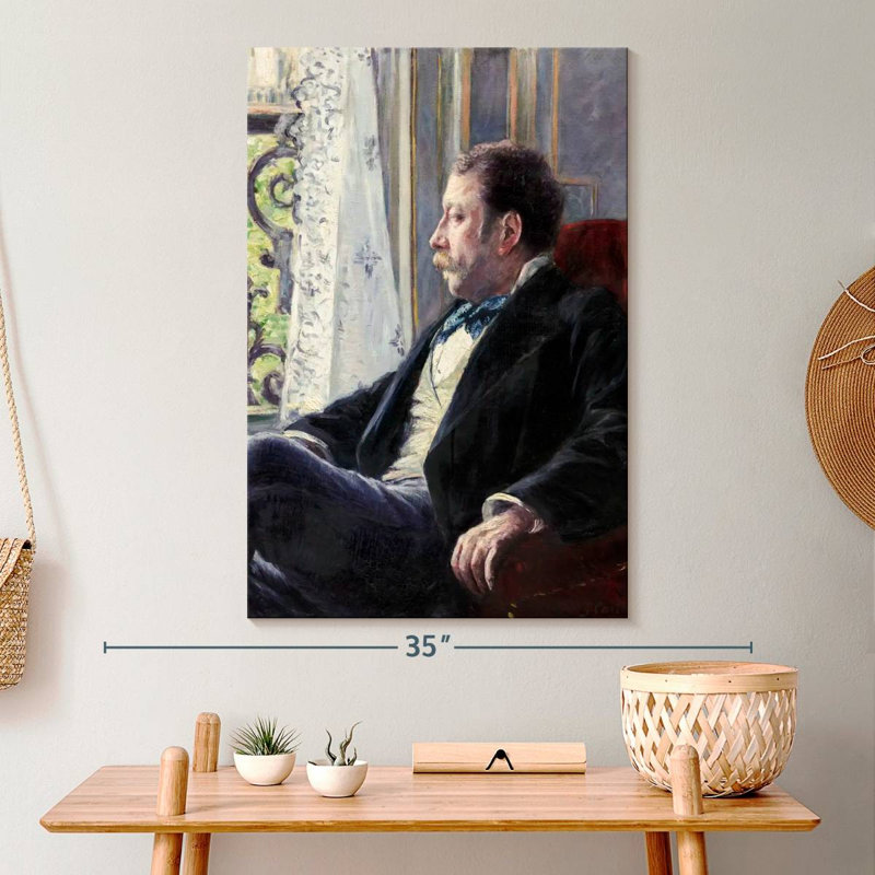 Portrait d'un homme 1880, H 30 po x l 20 po