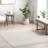 Yulia Geometric Bands Machine Washable Area Rug-1753232439