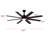 Anary 8 Blade LED Standard Ceiling Fan DC Motor With Remote Control And Light