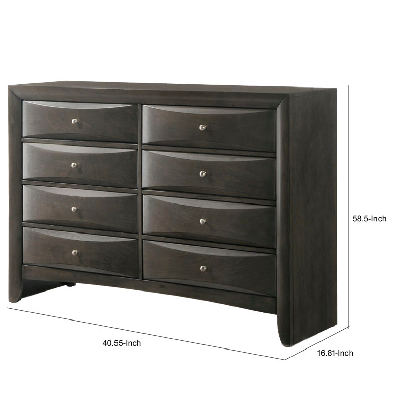 Commode double 8 tiroirs Rossford