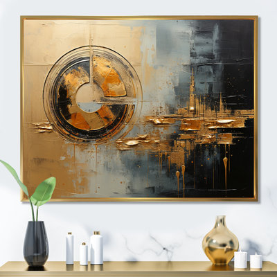 Golden Gleam IV sur impression sur toile
