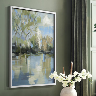 Enchanted Forest II Framed Print - Solid Wood