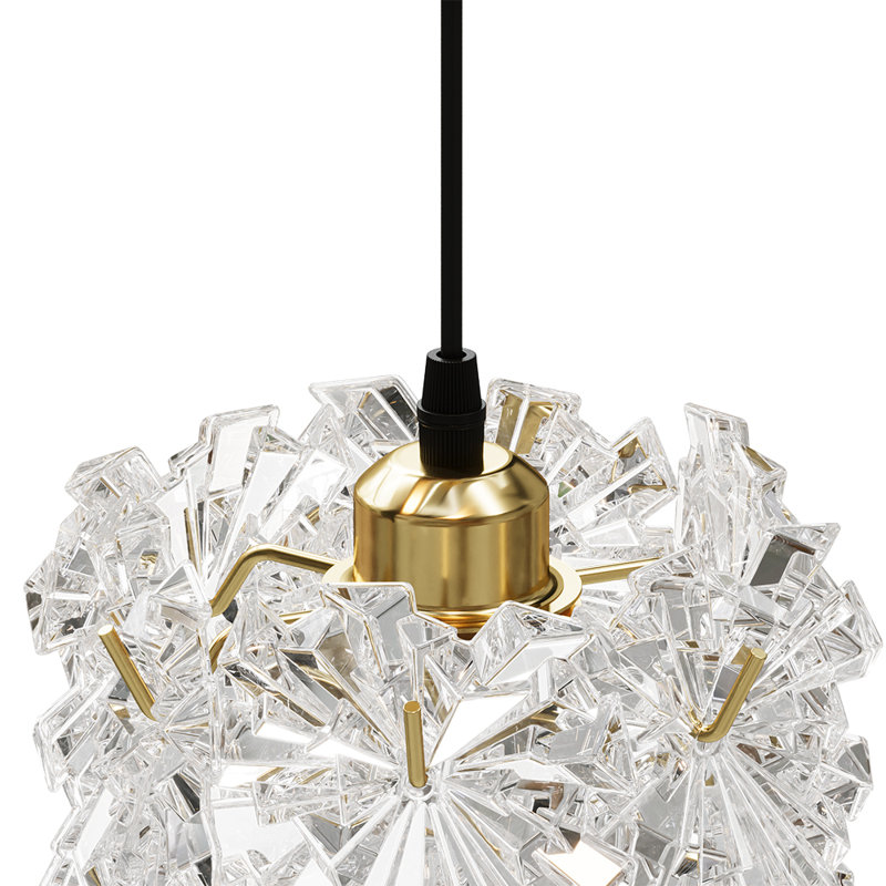 1 - Light Natural Chandelier Pendant