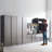 Metallic Gray Wall Mounted Garage Cabinet With Longevity And Style Series - Extra Deep Storage, To Water & Heat, Soft Closing Drawers