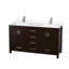 Sheffield 60" Freestanding Double Bathroom Vanity with Quartz Top-1162970051-1162970048-1162951078
