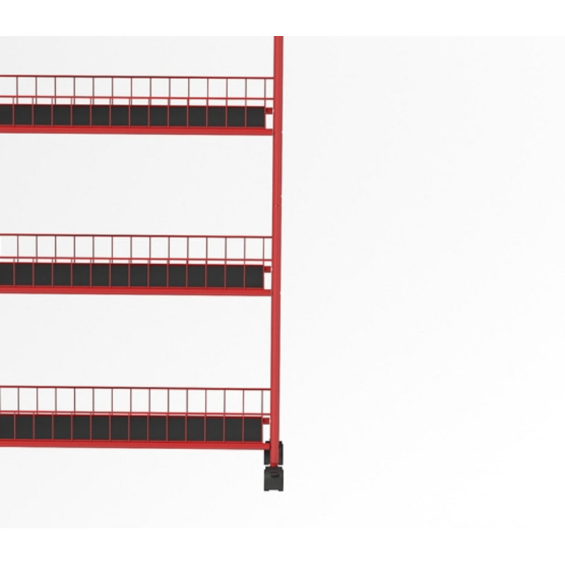 Étagère de rangement coulissante à 6 niveaux avec chariot coulissant et roulettes Gap Kitchen, H 61 po x l 22,8 po x P 10 po