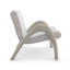 Fauteuil large en velours 27,5 po Jalian