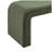 Boucle Waterfall Bench Cream 42"W-284989266