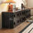 22.8"W Solid Oak Stackable Nightstand, Cabinet-1171039298-1172802159