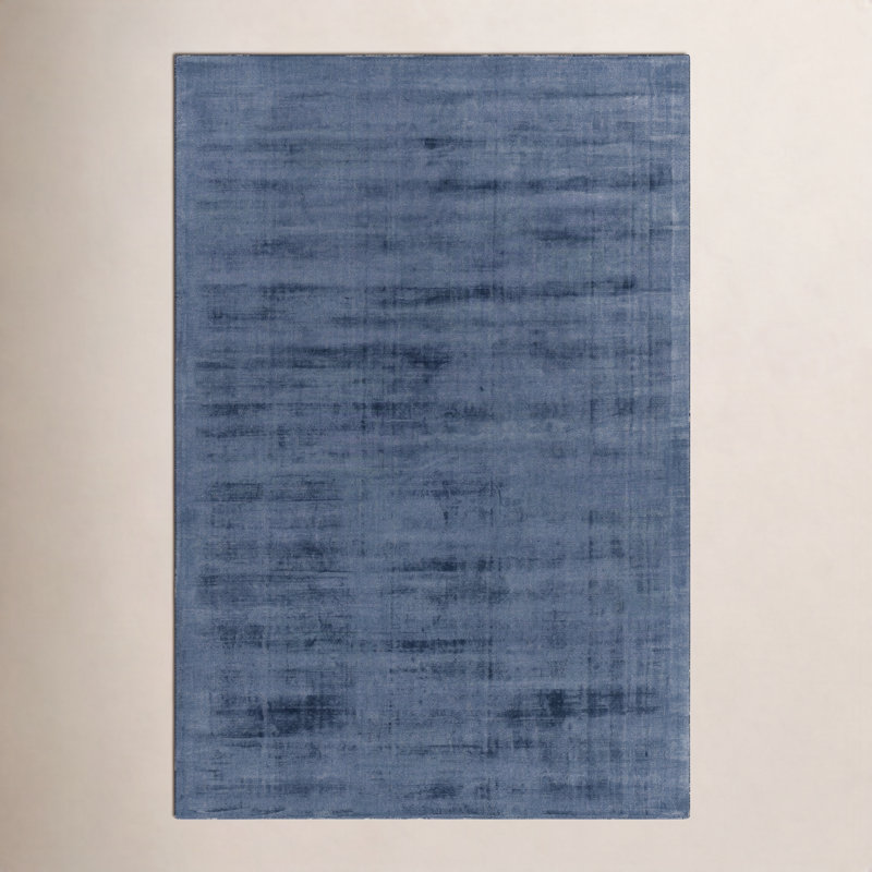 Isadora Hand Loomed Viscose Abstract Indoor Rug, Rectangle 9' x 12'