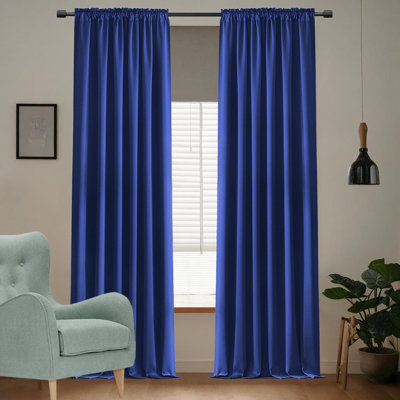 Ensemble de 2 rideaux obscurcissant