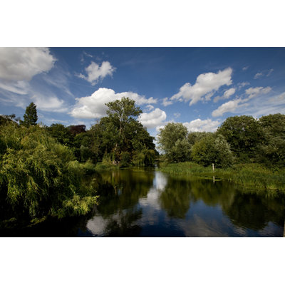 Grantchester Mill Pond by Frazaz - Wrapped Canvas Print