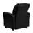 Forman LeatherSoft Contemporary Kids Recliner with Cup Holder and Headrest-274811622