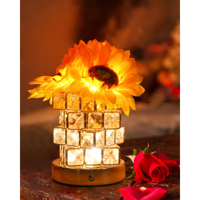 Sunflower Table Lamp USB Rechargeable