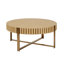 Table basse à tambour Modern Handcraft avec piédestal robuste, polyvalente pour n'importe quelle pièce.-911613847-930458764