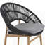 Ensemble de 2 chaises d'extérieur en osier-26088296