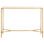 Sewall Metal And Glass Console Table